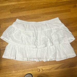 White Layered Universal Threads Skirt